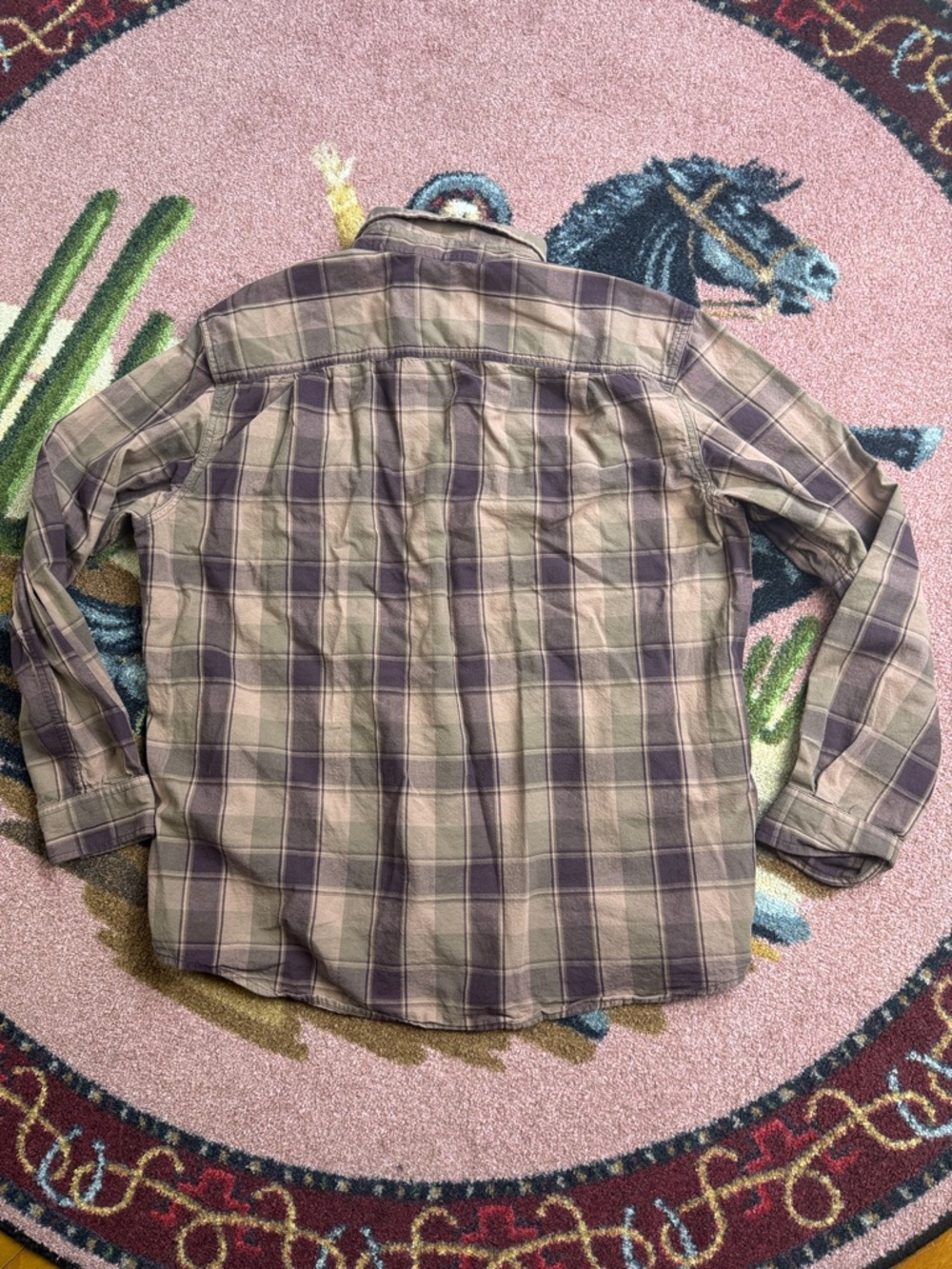 CARHARTT PLAID BUTTON UP SHIRT - Picture 2 of 8